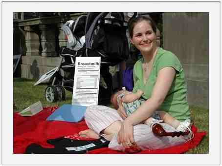 Me and Mom at the Nurse-in Rally