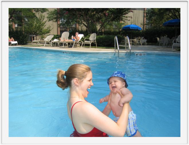 Good times in the pool