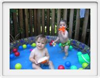 Season opener at the baby pool